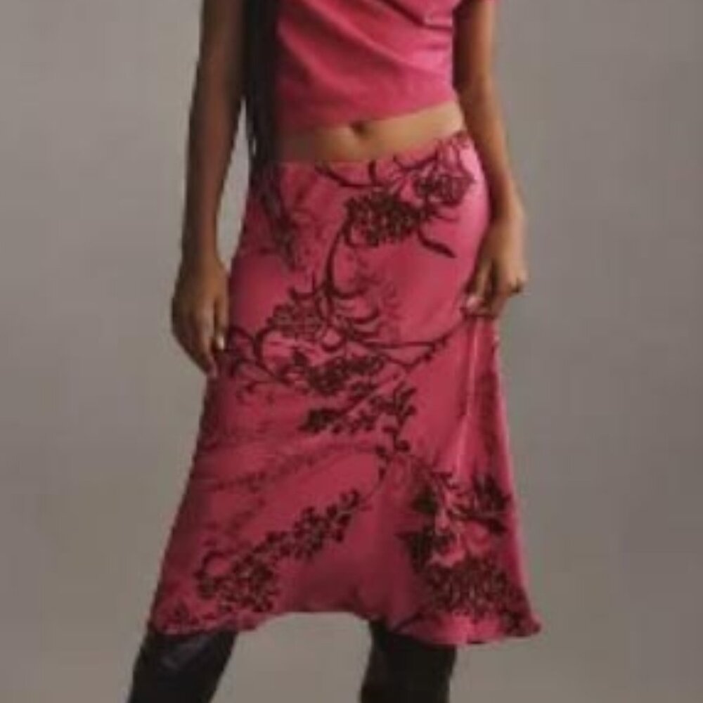 Anthropologie TILDA Slip Skirt Size XS NWT